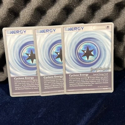 Cyclone Energy 90/108  2007 World Championships Pokemon Card - Image 1 of 2