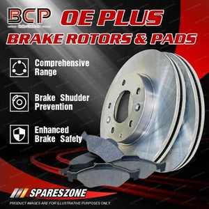 BCP Front Brake Pads + Disc Brake Rotors for Ford Laser KF KH 1.8L - Picture 1 of 4