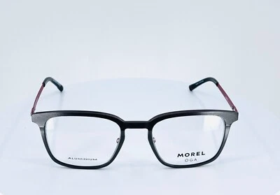 Gafas de borde completo cuadradas MOREL OGA 10204O G007 Gunmetal naranja 52-20-145 B:42  Foto 1 de 4