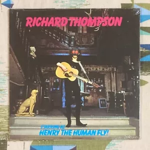 Richard Thompson SEALED LP Starring Henry the Human Fly 1972 Promo M/M - Picture 1 of 2