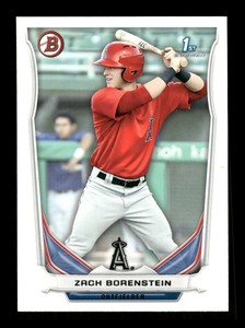 2014 1st Bowman #BP10 Zach Borenstein Prospects
