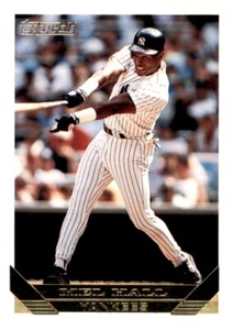 1993 Topps Gold Mel Hall Foil MLB Insert PWE Yankees #114 - Picture 1 of 2