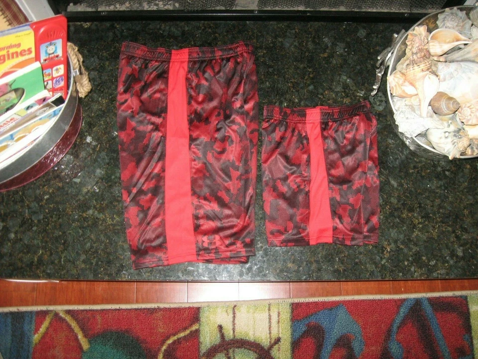 UNDER ARMOUR Boys Athletic Shorts,100% Polyester, All Colors&Sizes,MSRP-$20-$24 - Image 1 of 1