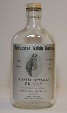 Vintage 1960 Tennessee Walking Horse Wine Whiskey Bottle Shelbyville Tennessee