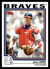 2004 Topps #78 Javy Lopez   Atlanta Braves