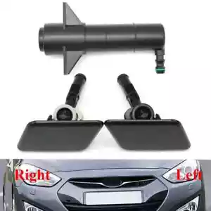 Headlight Lamp Washer Spray Nozzle Jet Actuator Pump Cover For Hyundai i40 11-15 - Picture 1 of 17