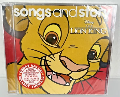 Songs and Story The Lion King CD Walt Disney Records NEW & SEALED Gift Worthy - Image 1 of 4