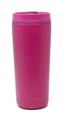 Vaso de viaje termo de acero inoxidable de 18 oz púrpura Foto 1 de 3