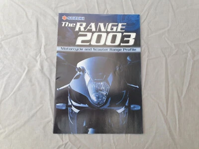 Suzuki 2003 Range Brochure - Image 1 of 4