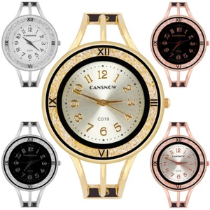 Damenuhr Armbanduhr Damen Uhren Damen Spangenuhr Damen Uhr Armbanduhren Strass - Picture 1 of 7