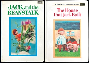 JACK & THE BEANSTALK & HOUSE JACK BUILT ~ lenticular 3D Storybook, Izawa, VG - Picture 1 of 9