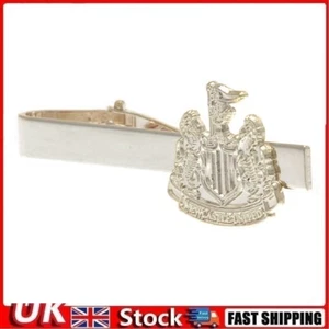 Newcastle United FC Silver Plated Tie Slide Official Licensed Product Birthday X - Picture 1 of 4