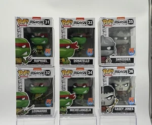 Funko Pop! Vinyl: Teenage Mutant Ninja Turtles PX Exclusive Complete Set (6) - Picture 1 of 11