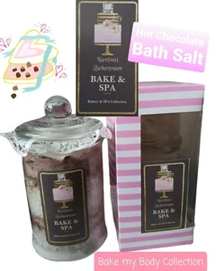 Bath Gift"Bake my Body"BATHSALTJAR only Collection byKarolinas ZuckertraumTM - Bild 1 von 12