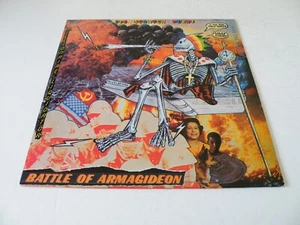 LEE 'SCRATCH' PERRY 'BATTLE OF ARMAGIDEON' LP UK TROJAN 1980 REGGAE SKA - Picture 1 of 4
