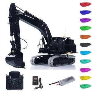 1/14 Metal RC Hydraulic 2Arms Excavator LESU Aoue ZX490 RTR Digger PL18EV Lite - Picture 1 of 12