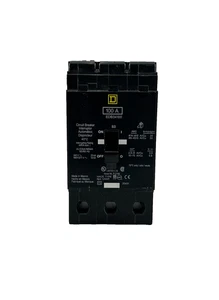 Square D EDB34100 Circuit Breaker 100A 3-Pole 480Y/277V - Picture 1 of 3