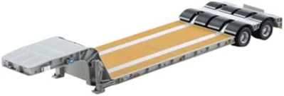 Kyosho Original 1/43 NIPPOM TREX Low Bed Semi-Trailer Gray KS67376GY F/S wTrack# - Image 1 of 4