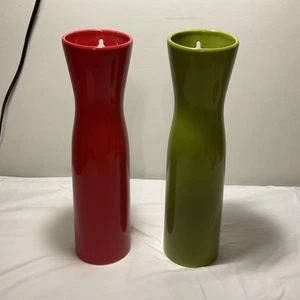 Jarrón colgante vintage de cerámica para interiores de hogar - Imagen 1 de 6