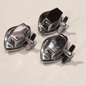 3 Vintage Pearl Style FT Floor Tom Bass Drum Halterung Bein Halterungen Montageplatten - Bild 1 von 10