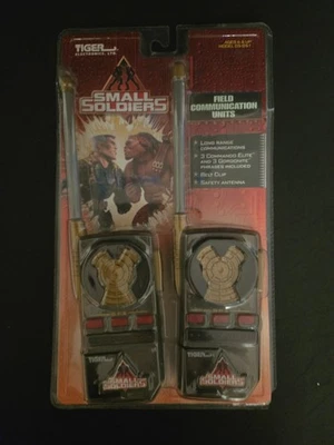 Tigre PEQUEÑOS SOLDADOS UNIDADES DE COMUNICACIÓN DE CAMPO walkie talkies conjunto ¡NUEVO! Foto 1 de 2