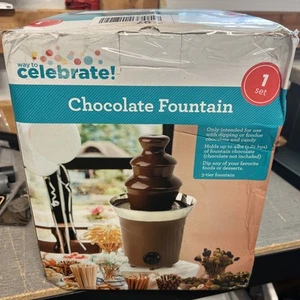 Tier Classic Model Compact Chocolate Fondue Fountain - Picture 1 of 2