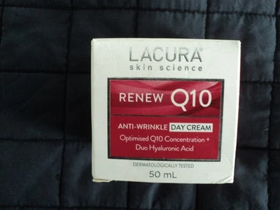 Lacura Renew Q10 50ml  Anti-Wrinkle Day Cream Sealed Packaging. FREE POSTAGE. - image 1 of 2
