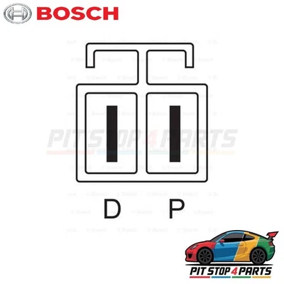 Bosch 0986082710 Alternator ZJ0118300 A2TC0091 A002TC0091 8EL738211471 - Image 1 of 4