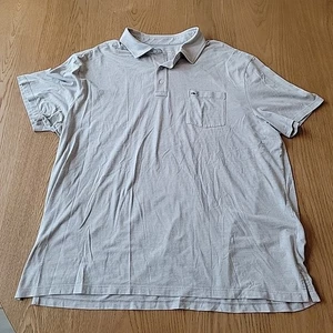 Camisa Polo Vineyard Vines Performance Para Hombre 2XB Gris Elastizada Manga Corta Ballena - Imagen 1 de 11