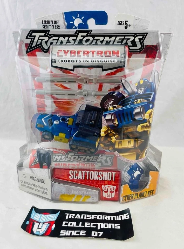 Transformers Cybertron RID Scout Class Scattorshot MOSC - Image 1 of 2