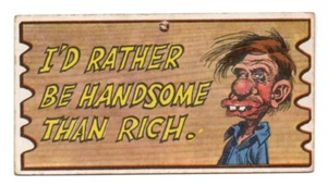 Vintage WACKY PLAKS - Number 33 - (Excellent) - Picture 1 of 2