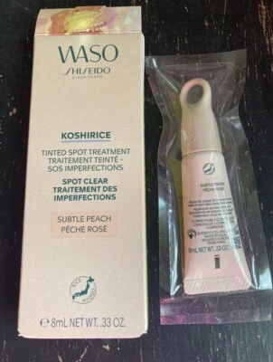 Тонированное средство от пятен WASO Shiseido Tokyo Koshirice — тонкий персик — прозрачное пятно - Изображение 1 из 2