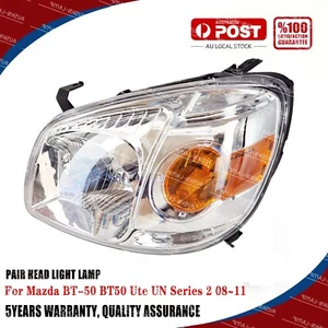 Left LH Side Head Light Lamp For Mazda BT-50 BT50 Ute UN Series 2 2008~2011 - Picture 1 of 4