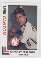 1989 Best Canton Akron Indians Greg Ferlenda #14