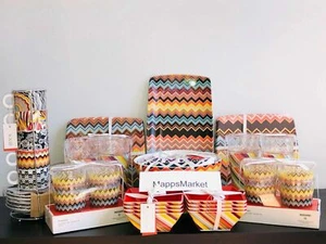 MISSONI For Target Espresso Mugs, Tray, Cups, Tumblers, Plates, Bowls BRAND NEW - Picture 1 of 12