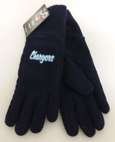 San Diego Chargers NFL Women's Reebok Winter Fleece Knit Gloves NWT Size "M" Cover