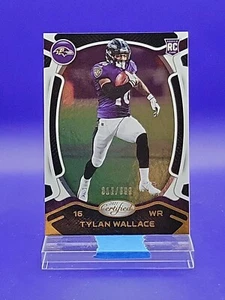 Tylan Wallace 2021 Panini Certified Mirror RC SP 312/399 🔥 Ravens - Picture 1 of 2