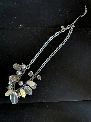 Disfraz Retirada Lia Sophia Hematita con Madreperla Collar Grueso Foto 1 de 4