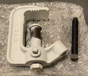 Five (5) New ETC 400CC MegaClamp 3/4" pin - 1/2" thread WHITE - Picture 1 of 2