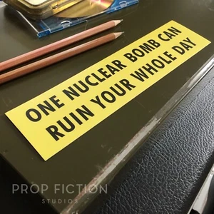 Zurück in die Zukunft - Prop Doc’s Van "Atomb" Autoaufkleber / Autoaufkleber - Bild 1 von 1