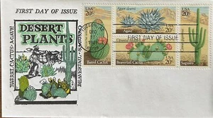 Jack Davis 1945A Plantas del desierto Cactus Tucson Arizona - Imagen 1 de 1