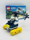 Lego City Swamp Police Helicopter Complete With Instructions.