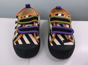 Happy NocNoc Lollipop Zebra Stripes Adjustable Waterproof Shoes Kids 11 / EUR 28 - Picture 1 of 6