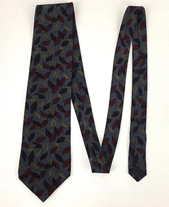 Jerome J. Garcia Vintage Men's 100% Silk Neck Tie Leaves Made in U.S.A. 1996 - Picture 1 of 6