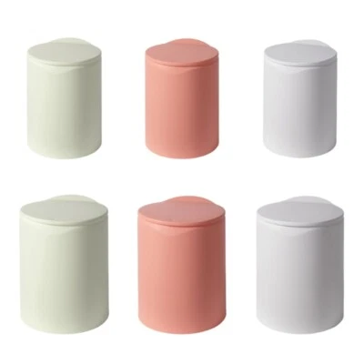 Hand Press Trash Can With Lid Cover Garbage Bin Double Layer Detachable - Image 1 of 4