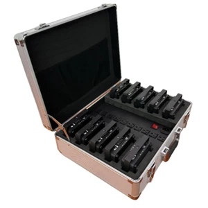 10pack DJ Battery operated led Par Uplighting 4x18W RGBWA+UV/Wireless DMX Remote - Picture 1 of 7