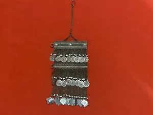 ANTIQUE OLD ALBANIA ORNAMENT WITH GEMESTONE DECORATED FOLK WEAR #02 - Picture 1 of 9