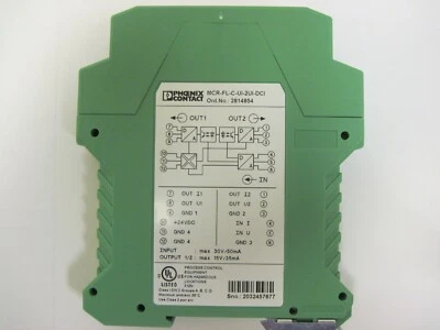 2814867 ( MCR-FL-C-UI-2UI-DCI-NC )  PHOENIX CONTACT  SIGNAL MULTIPLIER - Image 1 of 3