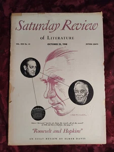Saturday Review October 23 1948 ROBERT SHERWOOD CLIFTON FADIMAN - Picture 1 of 1