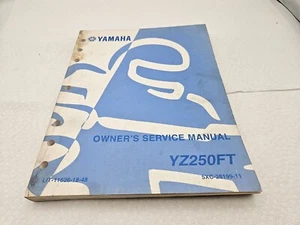 Yamaha YZ250FT YZ250 FT Motorcycle Shop Owner's Service Repair Manual Factory - Picture 1 of 13